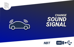 Picture of CHANGE BMW SOUND SIGNALS TO RR - NBT UNITS - USB CODING