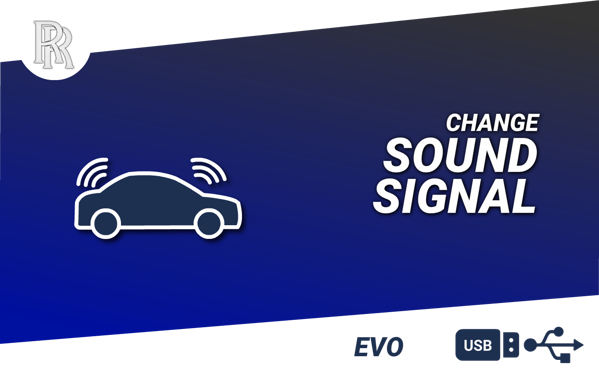 Picture of CHANGE BMW SOUND SIGNALS TO RR - USB CODING EVO UNITS