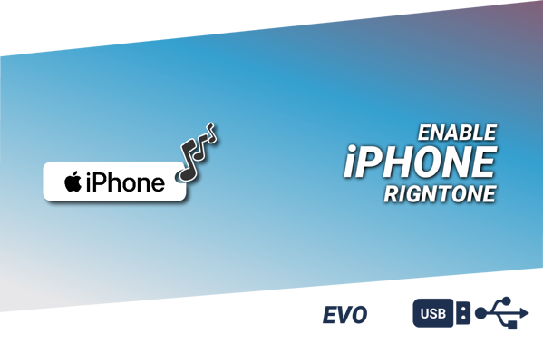 Picture of ENABLE IPHONE RINGTONE ON IDRIVE - USB CODING EVO UNITS