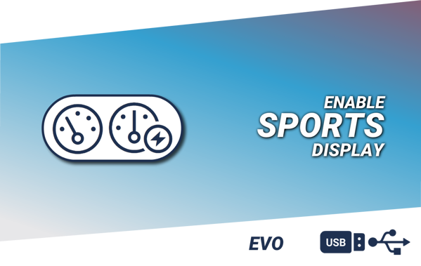 Picture of SPORT DISPLAY ACTIVATION - USB CODING EVO UNITS
