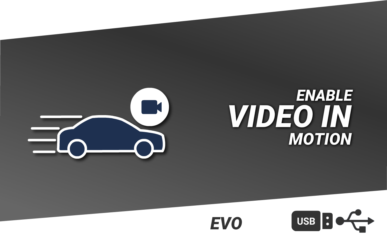 Picture of VIDEO IN MOTION ACTIVATION - USB CODING EVO UNITS